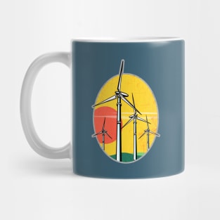 Wind Power Sunset Mug